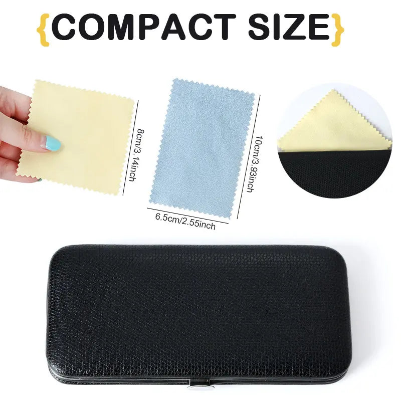 10-50pcs Silver Polishing Cloths Jewelry Cleaning Cloth Soft Clean Wipes Non Toxic Tarnish Remover for Jewelry Coins Watcch