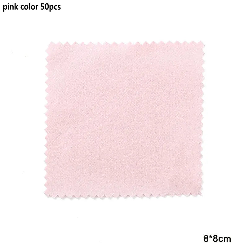 10-50pcs Silver Polishing Cloths Jewelry Cleaning Cloth Soft Clean Wipes Non Toxic Tarnish Remover for Jewelry Coins Watcch