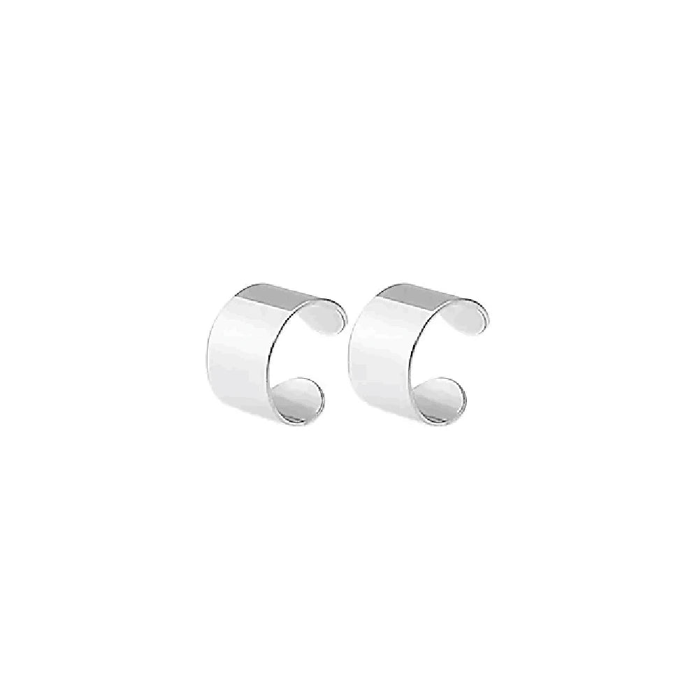 10 Pairs of fashionable men's round zircon asymmetric leaf stainless steel magnet earring set without ear holes Set ﻿